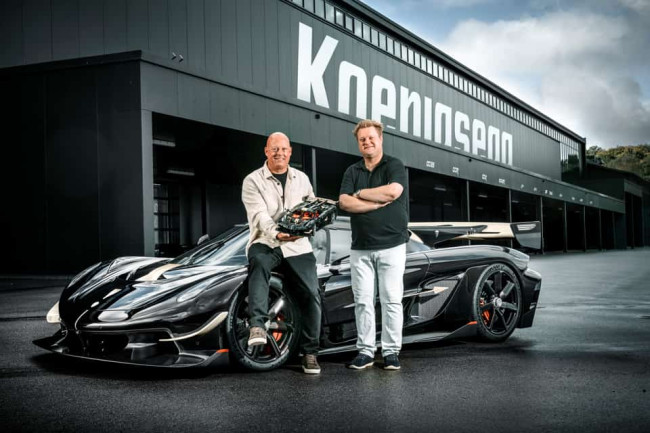 Lego gjorde en livslevande version av Koenigsegg Sadairs spjut som nådde 111 km/h