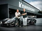 Lego gjorde en livslevande version av Koenigsegg Sadairs spjut som n&aring;dde 111 km/h