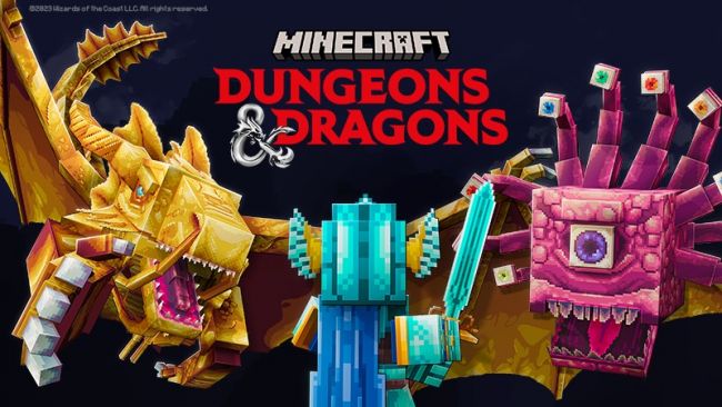 Nu finns Dungeons & Dragons-DLC till Minecraft