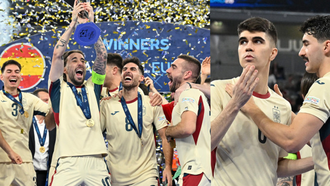 Spanien besegrar Portugal och tar hem den åttonde UEFA European Futsal Championship