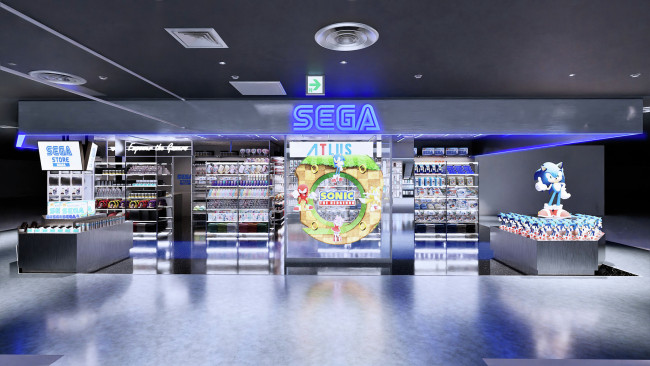 Sega öppnar en ny flaggskeppsbutik i Osaka med exklusiva produkter