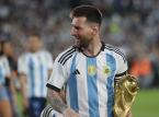 Leo Messi delar k&auml;nslosamt avskedsmeddelande fr&aring;n Argentinas lag f&ouml;re VM-finalen