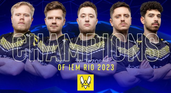 Team Vitality är IEM Rio 2023 segrare