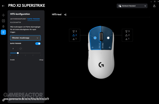 Logitech Pro X2 Superstrike