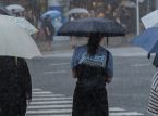 Japanska myndigheter utf&auml;rdar varning inf&ouml;r tyfonen Bavi som g&aring;r i land