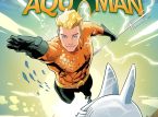 Aquaman sl&aring;r sig ihop med Jeff the Land Shark i den senaste Marvel Infinity-serien