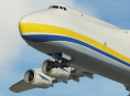 Ukrainska jätteflygplanet Antonov An-225 Mriya dyker upp i Microsoft Flight Simulator