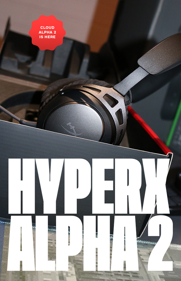 HyperX Cloud Alpha 2 har anlänt