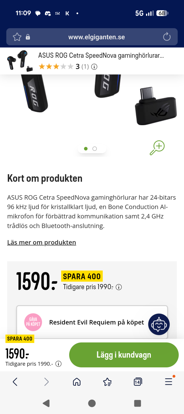 Resident Evil Requiem på köpet