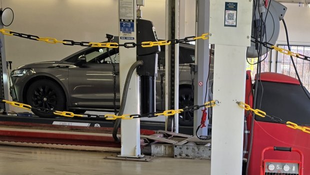 Pärlan är kontrollbesiktad