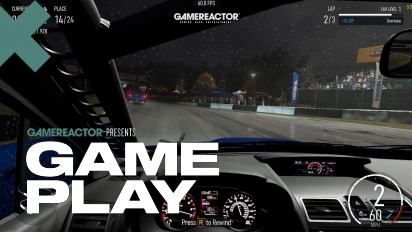 Forza Motorsport - Subaru STI på regnig natt Maple Valley PC full race Gameplay
