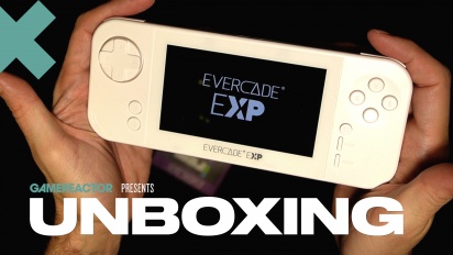 Evercade EXP - Gamereactor Unboxing plus direkt och off-screen gameplay