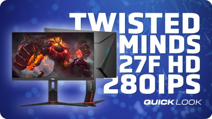 Twisted Minds 27FHD280IPS (Quick Look) - Platt och rasande