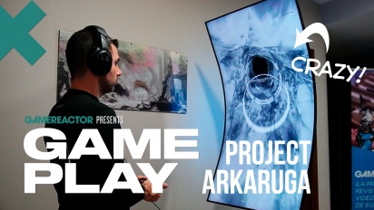 Spelar Ikaruga på en 3 000 EUR 55"-skärm och det känns som det bästa möjliga arkadkabinettet
