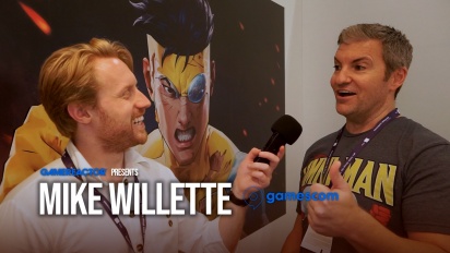 Sk&auml;rmytslingar av superhj&auml;ltar - intervju med Mike Willette fr&aring;n Invincible VS Gamescom 2025 Quarter Up