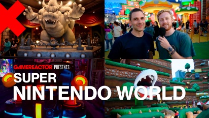 Super Nintendo World Hollywood - Turné och intryck