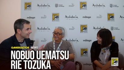 Musik som överskrider Final Fantasy och generationer - Nobuo Uematsu & Rie Tozuka San Diego Comic-Con Málaga Intervju