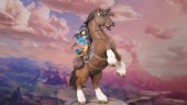 The Legend of Zelda: Breath of the Wild - Link on Horseback Resin Statue