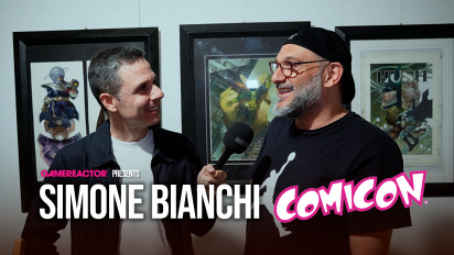 En serievärld full av grönt och avsikt - Simone Bianchi Comicon Napoli Intervju