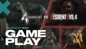 Resident Evil 4 Remake vs Original Gameplay Jämförelse - El Gigante Battle