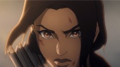 Lara Crofts berättelse fortsätter i Netflix Tomb Raider anime