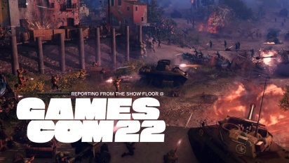 Company of Heroes 3 (Gamescom 2022) - Steve Mele om att ta tillbaka Relics strategi i Medelhavet